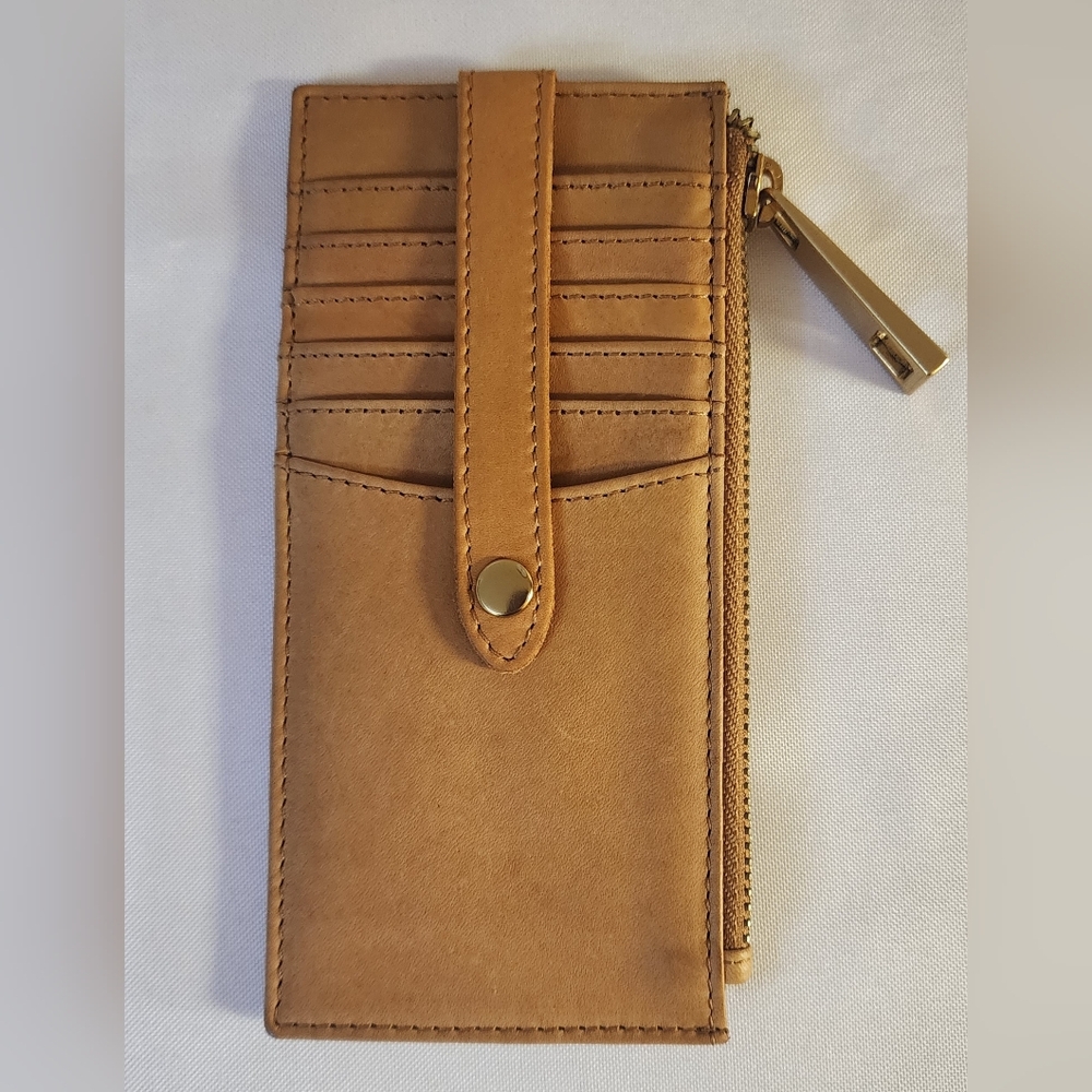Margot New York Leather Card Case Wallet 12 Card Slot - Picture 4 of 13